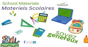 Appel à soutien : Materiel Scolaire