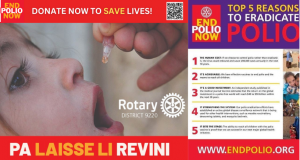 End Polio Now - Support Rotarians in this global mission!