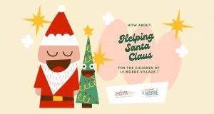Help Santa Claus for the children of Le Morne Village