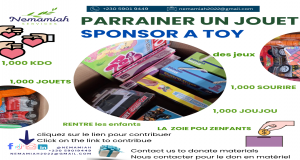 APPEL A LA SOLIDARITE : 1,000 JOUETS POUR 1,000 ENFANTS